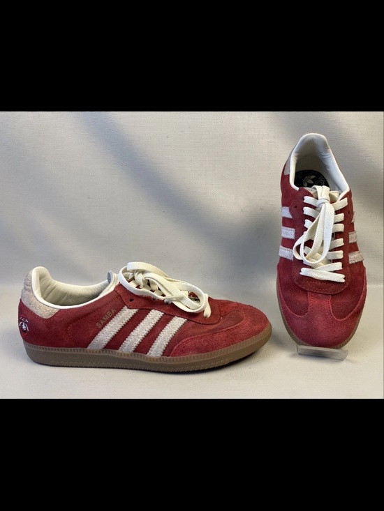 adidas Shoes - Adidas Samba OG ‘Talchum Pack’- Suede Sneaker - Red/White